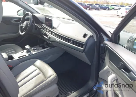 2018 Audi A4 2.0T Premium/2.0T Tech Premium from USA, damaged, VIN WAUENAF47JA056520